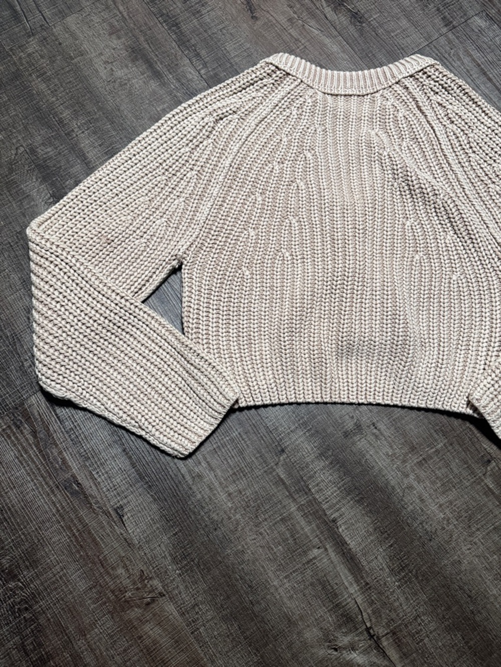 Free People Sweet Nothing Cardi Cropped Chunky Knit Cardigan - Picture 7 of 9